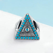 Load image into Gallery viewer, Aphrodite Original Innovation Magic Eye DIY Simple Bead Bracelet Fitting Geometric S925 Silver Bead SCC1093