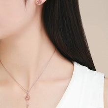 Load image into Gallery viewer, Amazon Source Europe and America Hot Sale S925 Sterling Silver Pendant Rose Gold Key DIY Necklace Accessories Manufacturer