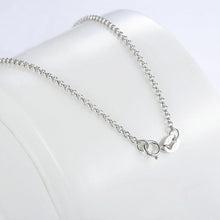 Load image into Gallery viewer, Aphrodite Sterling Silver S925 Necklace Necklace Fashion Simple Geometric Shape Pearl Pure Naked Single Chain Spot SCA005