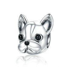 Load image into Gallery viewer, Evele Animal Series Cute Dogs S925 Sterling Silver Beads French Bulldog Beads Accessories YSCC315