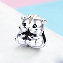 Load image into Gallery viewer, Amazon Source 2020 New Product Little Hamster S925 Sterling Silver Charm Jewelry Accessories DIY Creative Bracelet Accessories