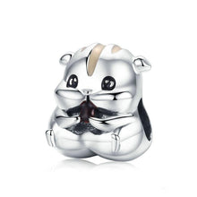 Load image into Gallery viewer, Amazon Source 2020 New Product Little Hamster S925 Sterling Silver Charm Jewelry Accessories DIY Creative Bracelet Accessories