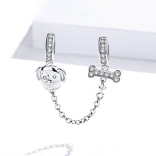 Load image into Gallery viewer, Aphrodite fashion European and American style pet dog beaded sterling silver s925diy safety chain cross-border hot sale silver chain