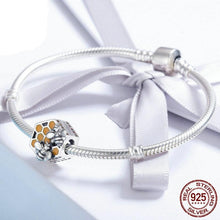 Load image into Gallery viewer, Evele DIY Beaded Bracelet Accessories S925 Pure Beads Personality Bee Hive Accessories Y SCC500
