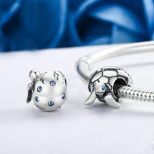 Load image into Gallery viewer, Evele cross-border bead animal series turtle turtle S925 sterling silver loose bead accessories spot SCC192