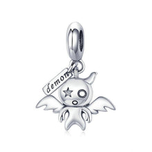 Load image into Gallery viewer, Aphrodite Original Innovation Europe and America S925 Sterling Silver Cute Little Devil Necklace DIY Accessories Charm SCC975